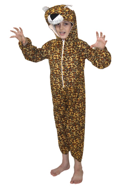 Kids Spotted Leopard Costume